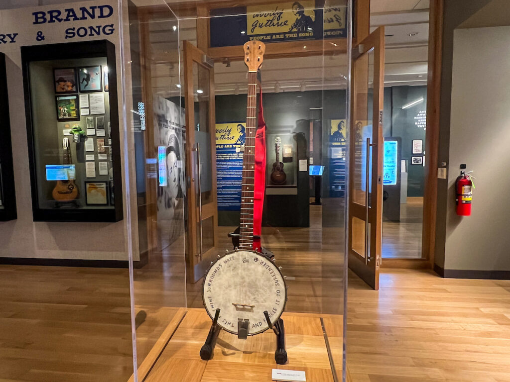 Inside The Woody Guthrie Center