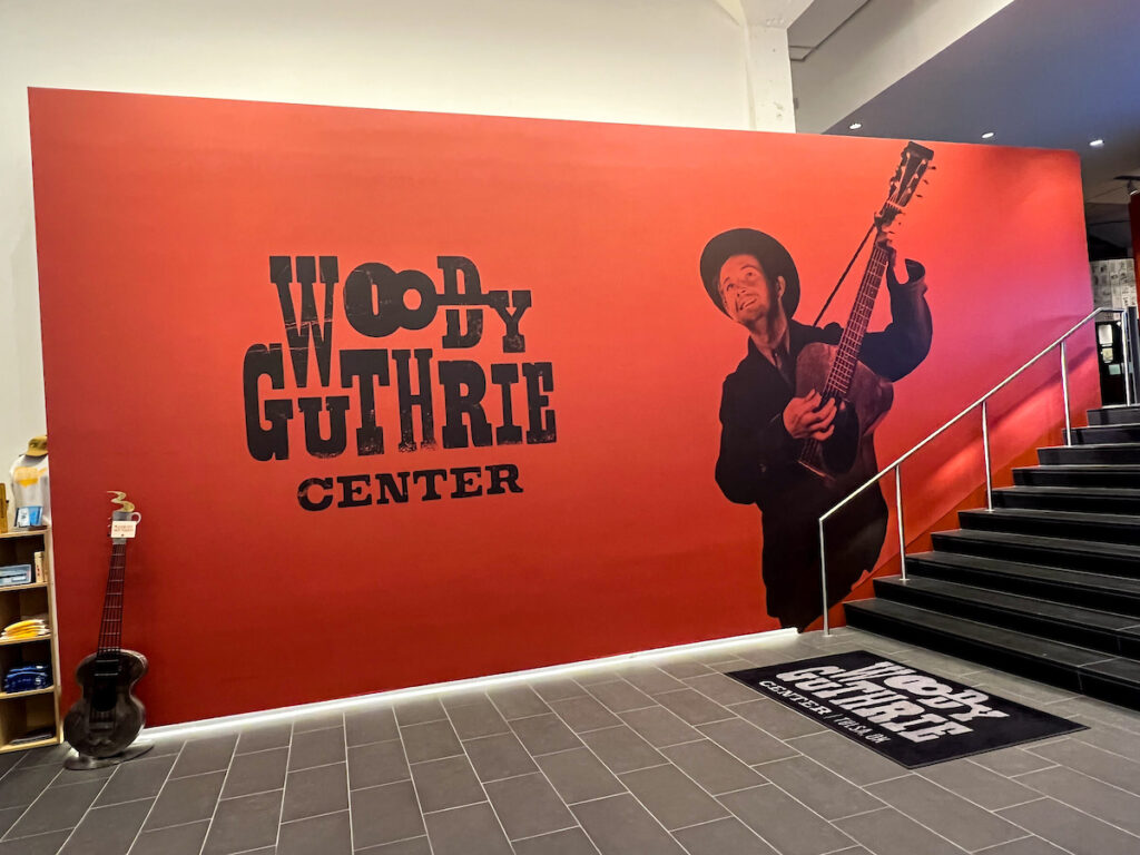 Inside The Woody Guthrie Center