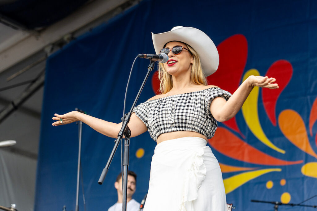 Pearl Jam Tems and Laufey Headline Day 7 of Jazz Fest