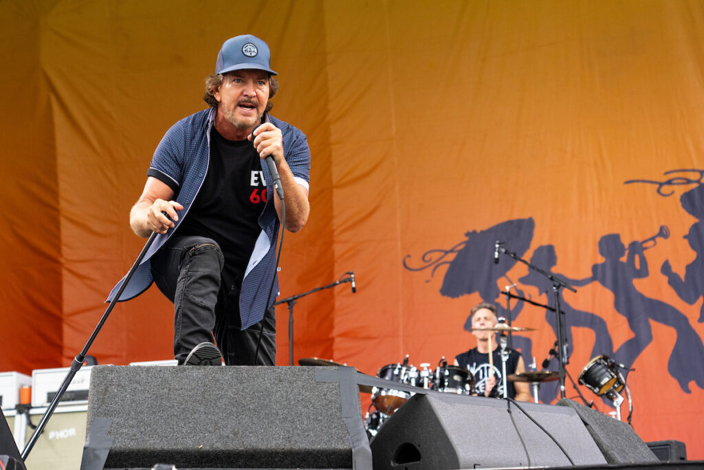 Pearl Jam Tems and Laufey Headline Day 7 of Jazz Fest