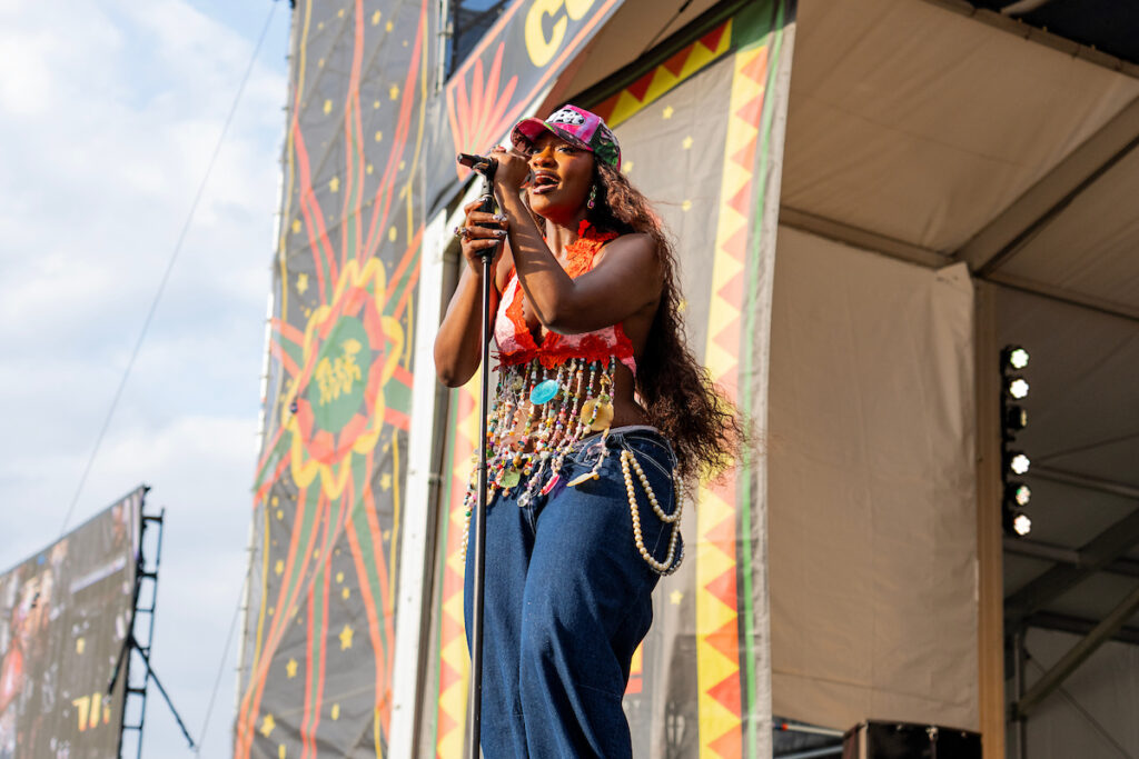 Pearl Jam Tems and Laufey Headline Day 7 of Jazz Fest
