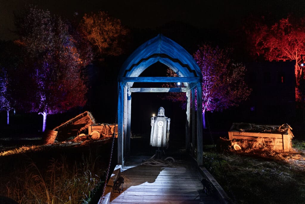 Inside the Harry Potter Forbidden Forest Experience