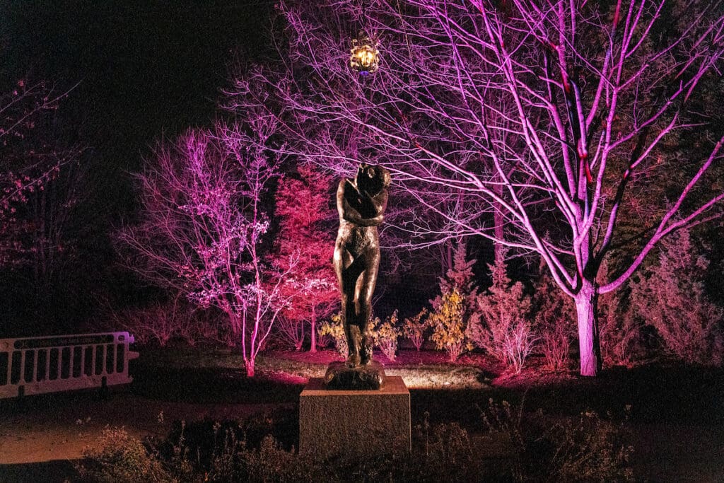 ENLIGHTEN Transforms Meijer Gardens Into a Winter Wonderland