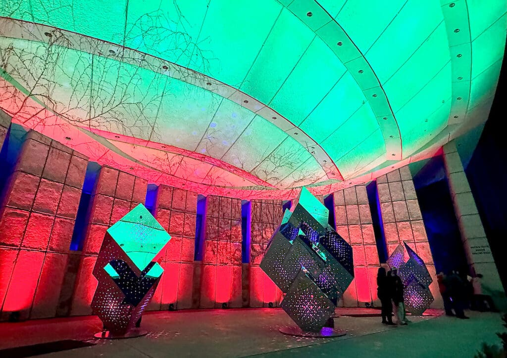ENLIGHTEN Transforms Meijer Gardens Into a Winter Wonderland