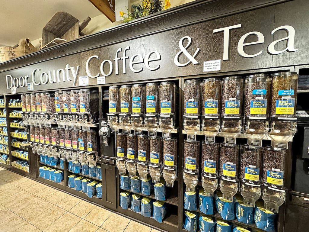 Inside Door County Coffee & Tea Co.