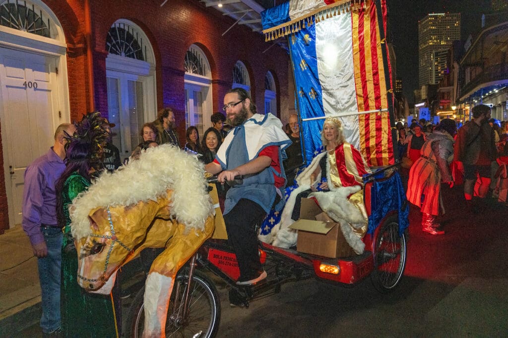 New Orleans’ Joan of Arc Parade Kicks Off Carnival Season