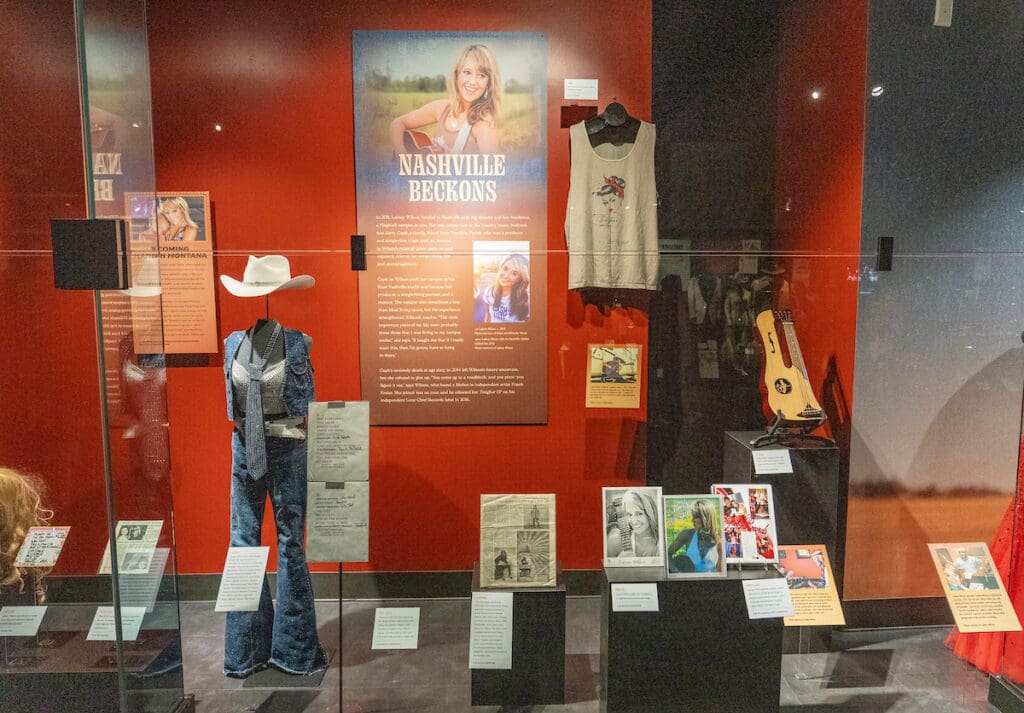 Lainey Wilson Exhibit at Country Music Hall of Fame