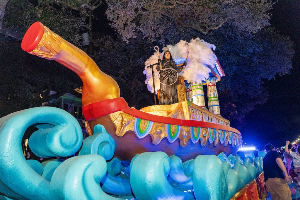 Krewe of Cleopatra Kicks Off Mardi Gras Uptown in Powerful Fashion