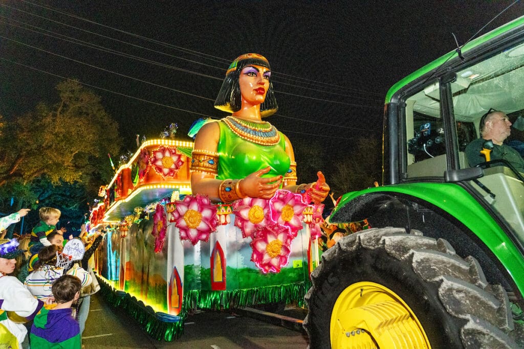 Krewe of Cleopatra Kicks Off Mardi Gras Uptown in Powerful Fashion