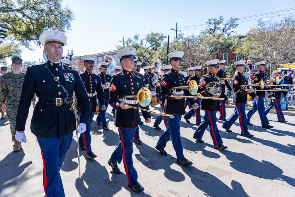Legion of Mars Brings Patriotism to Mardi Gras in New Orleans