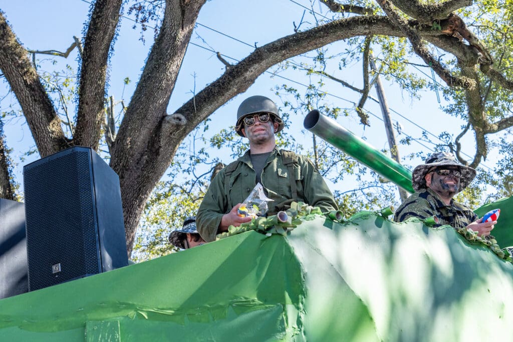 Legion of Mars Brings Patriotism to Mardi Gras in New Orleans