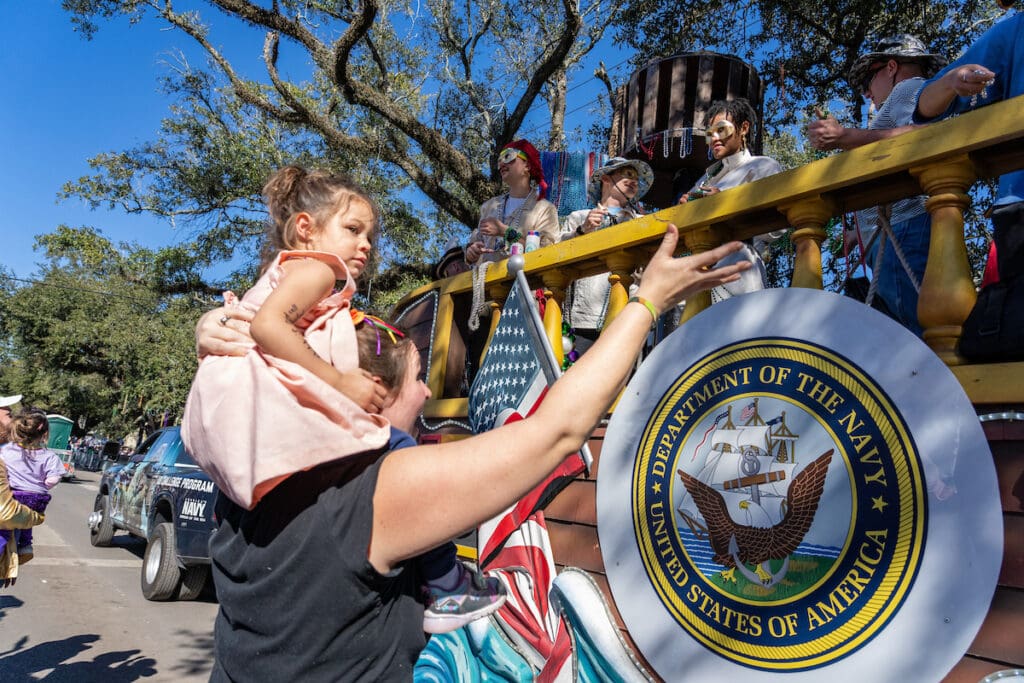 Legion of Mars Brings Patriotism to Mardi Gras in New Orleans