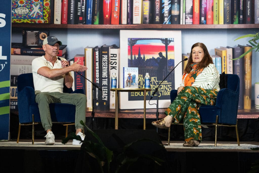 Kenny Chesney at New Orleans Book Festival