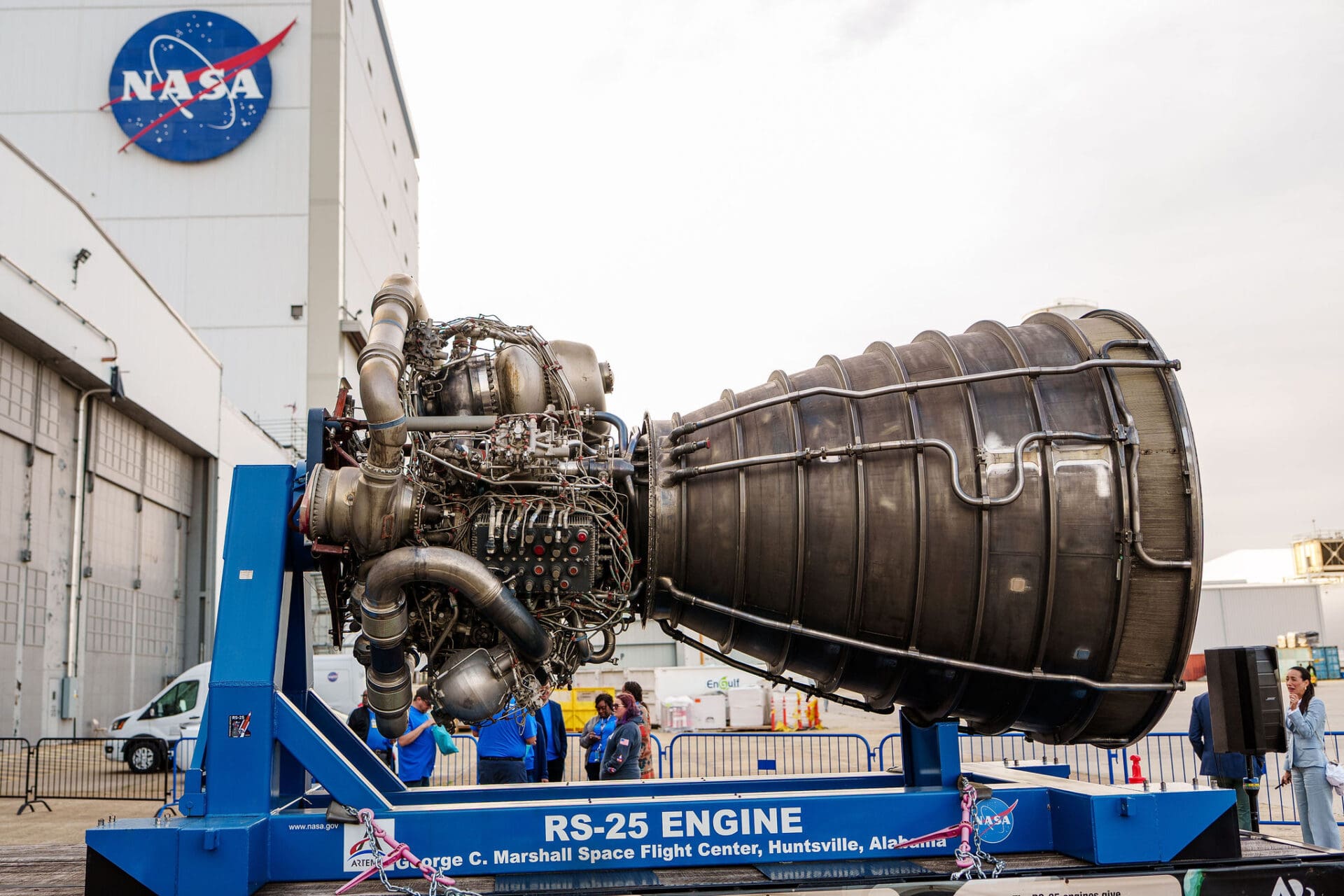 NASA Rolls Out Artemis III Rocket Stage in New Orleans