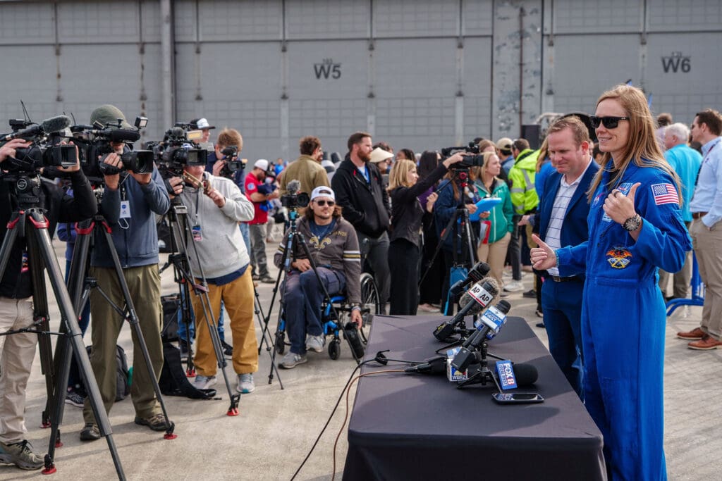 NASA Rolls Out Artemis III Rocket Stage in New Orleans