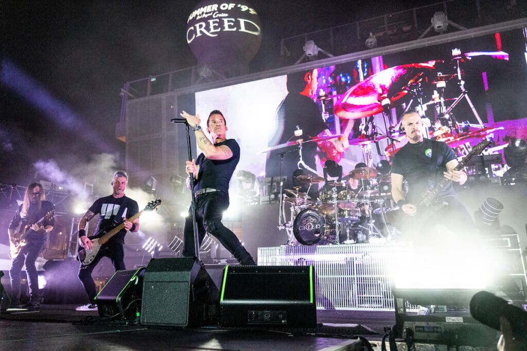 Creed Breaks Down Night 2 Setlist in Candid Pool Deck Q&A