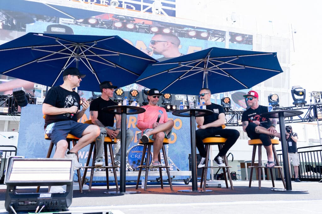 Creed Breaks Down Night 2 Setlist in Candid Pool Deck Q&A