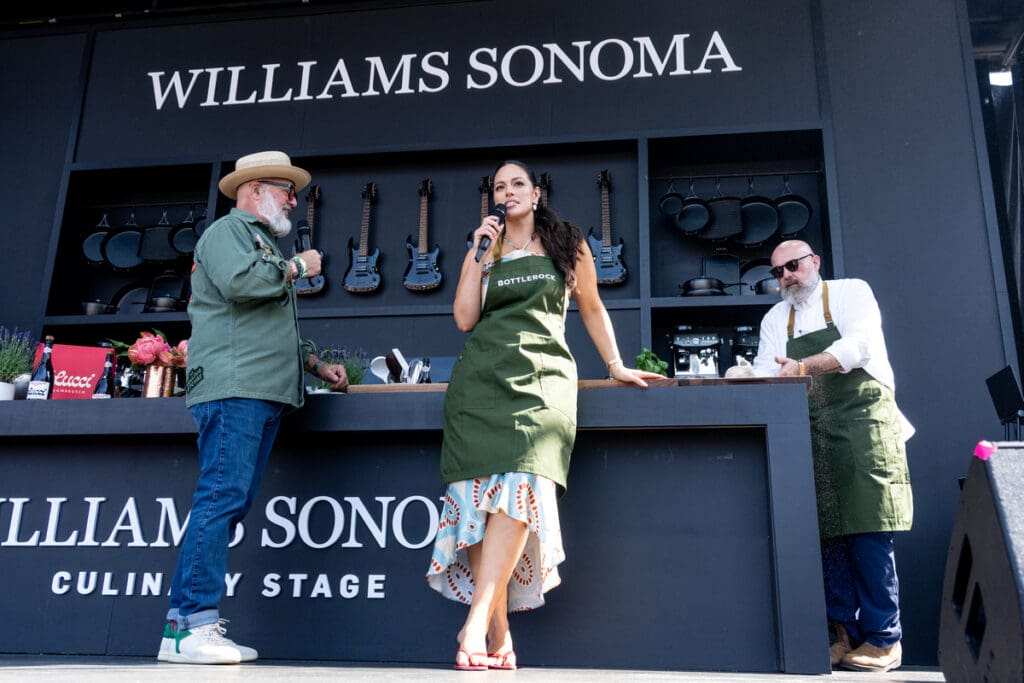 BottleRock Napa Valley’s Star-Studded Williams Sonoma Culinary Stage