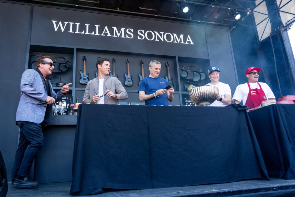 BottleRock Napa Valley’s Star-Studded Williams Sonoma Culinary Stage