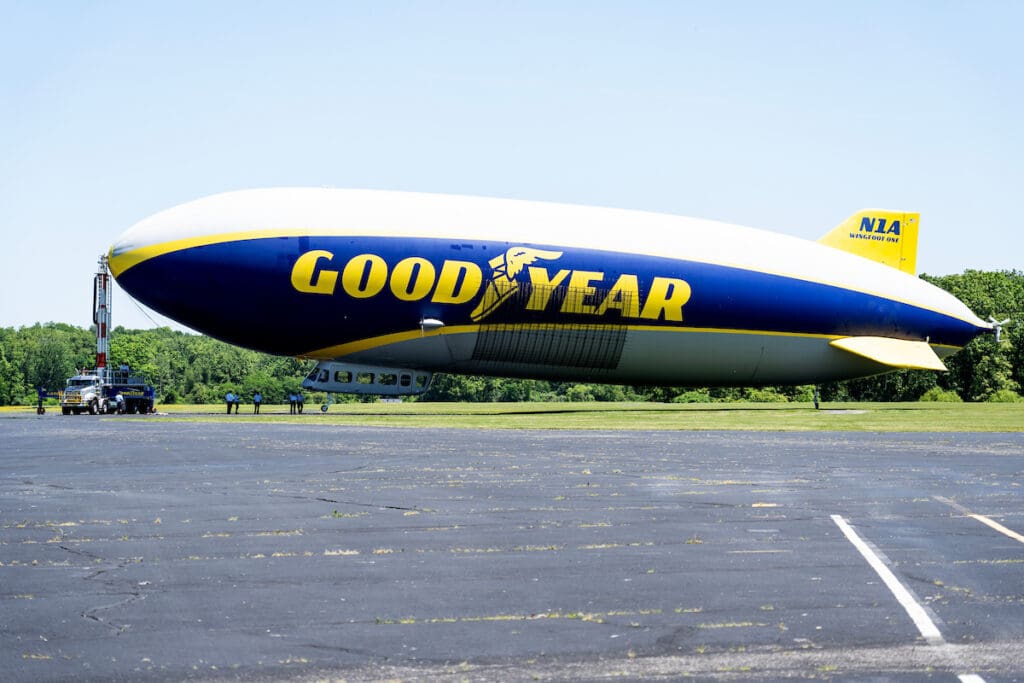 Celebrating 101 Years of the Goodyear Blimp in Akron