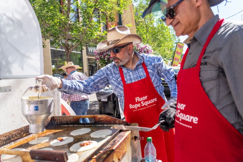 Calgary Stampede Day 8 with Pancakes and Rodeo Action