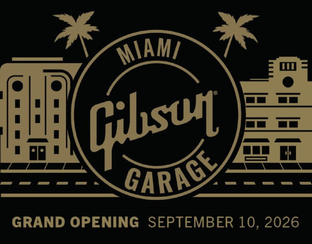 Gibson Garage Miami Opens This September