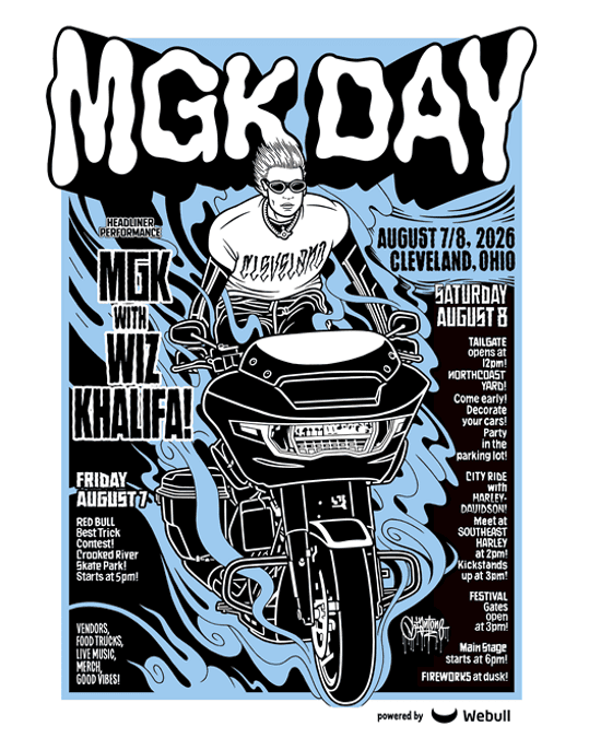 MGK Day 2026 Returns to Cleveland with Wiz Khalifa
