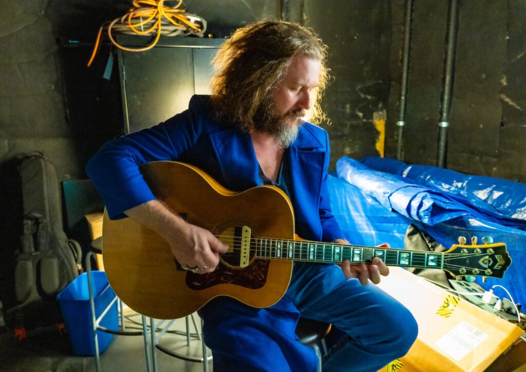 Jim James, Chris Benchetler and Ross James at Song Summit