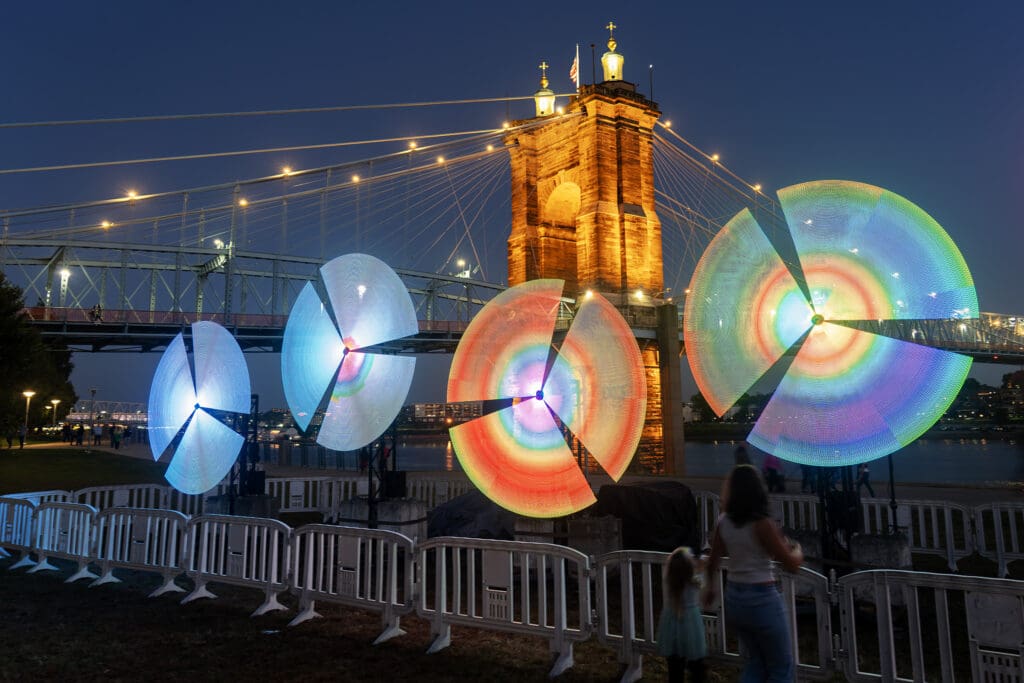 Exploring a City Transformed by Light and Art at Blink Cincinnati