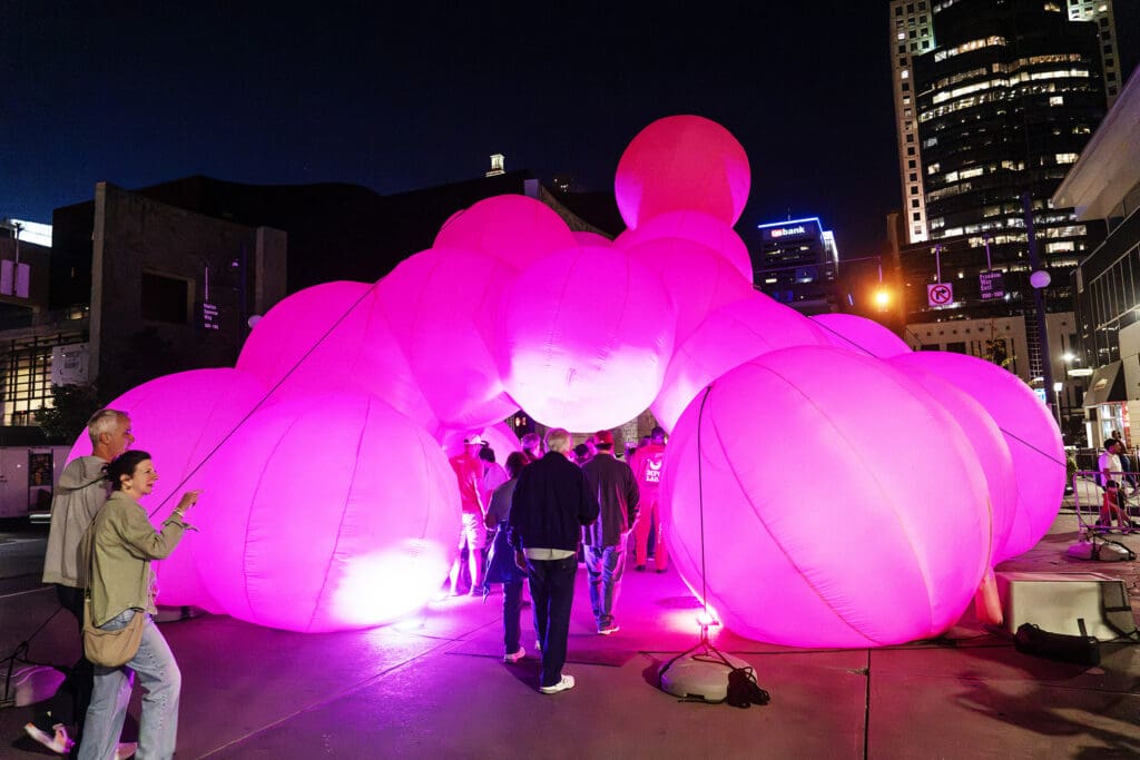 Exploring a City Transformed by Light and Art at Blink Cincinnati