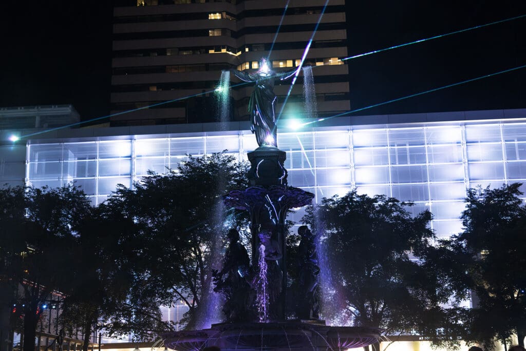 Exploring a City Transformed by Light and Art at Blink Cincinnati
