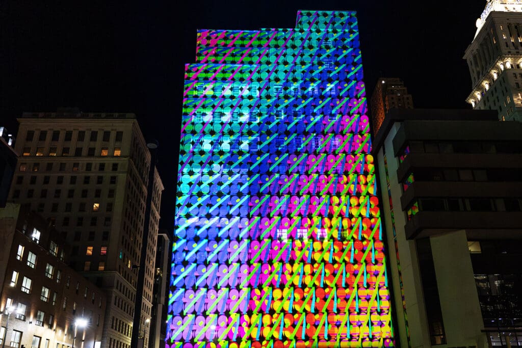 Exploring a City Transformed by Light and Art at Blink Cincinnati