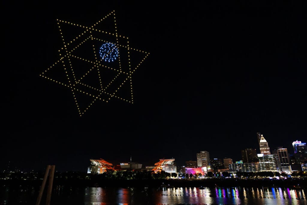 Exploring a City Transformed by Light and Art at Blink Cincinnati